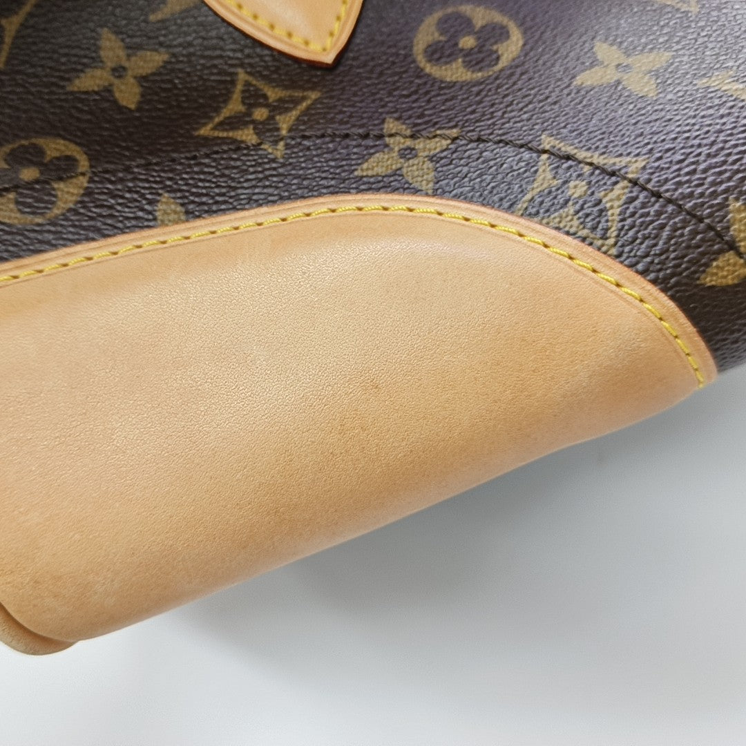 Lona Estampada Monogram BEVERLY Marrón