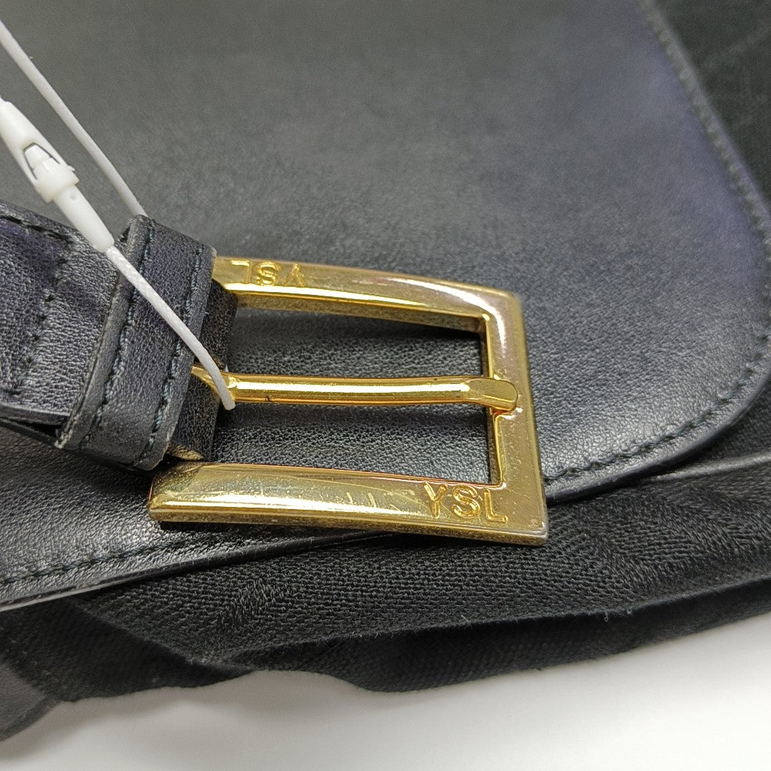 Canvas Shoulder Bag Black