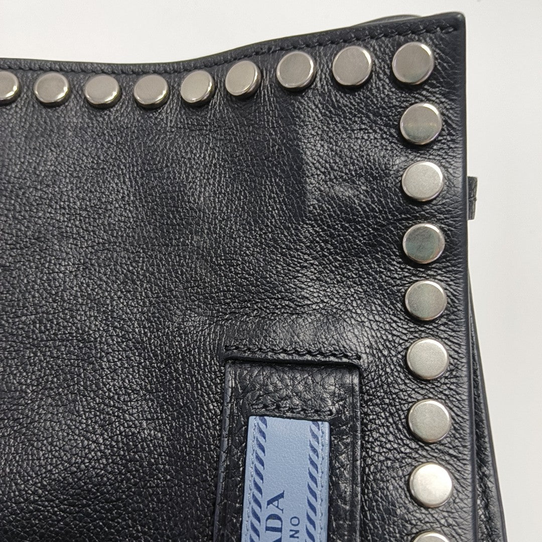 Etiquette Calfskin Black