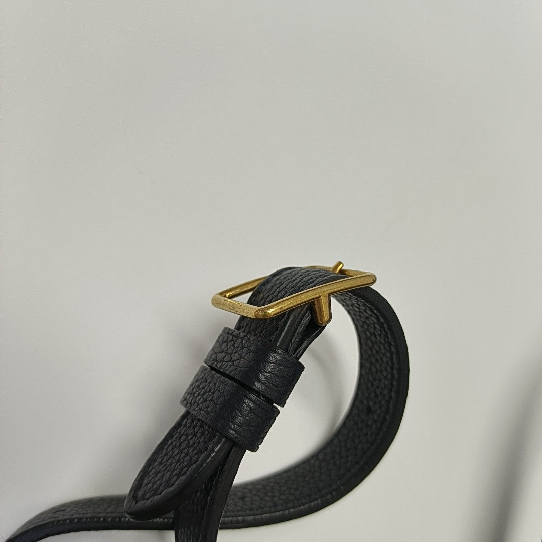 TROTTEUR Calfskin Black