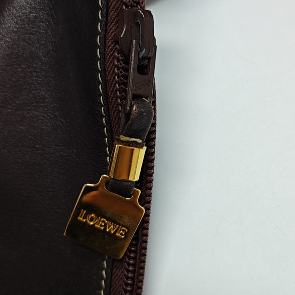 Suede Tote Bag Brown