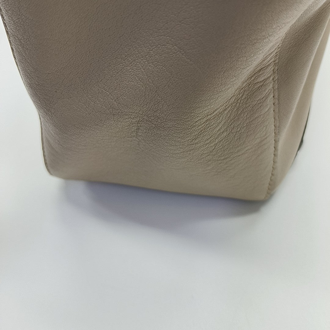 Puzzle Medium Calfskin Beige
