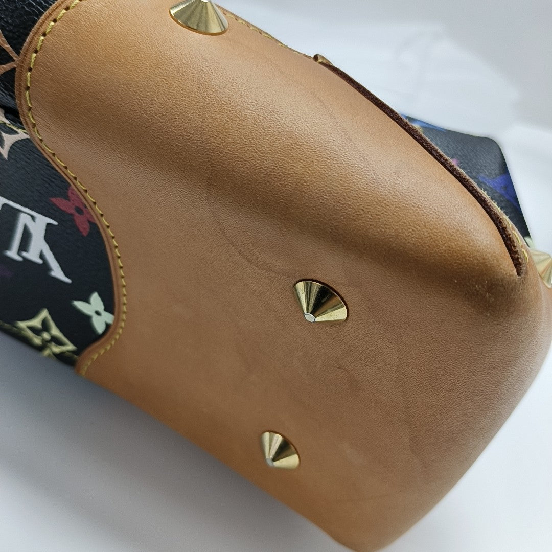 LV × TM JUDY Monogram Coated Canvas Black
