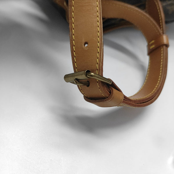 SAUMUR Monogram Coated Canvas Brown