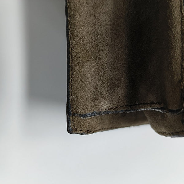 Suede Tote Bag Brown