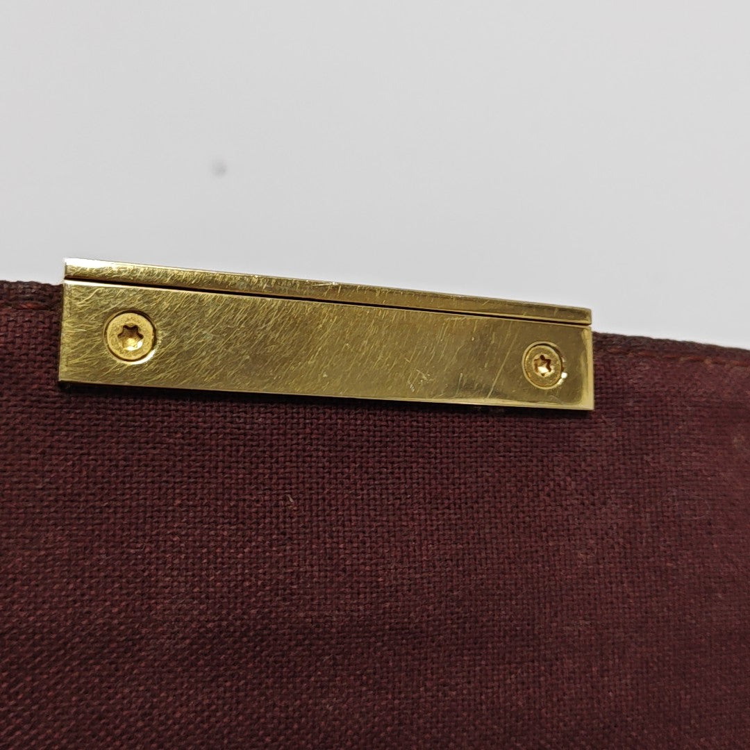 FAVORITE PM Monogram Coated Canvas Brown