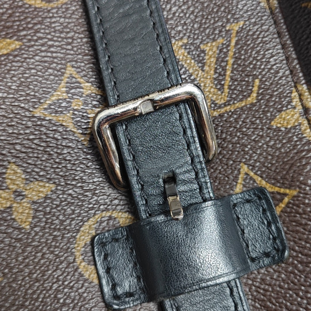 CHRISTOPHER PM Monogram Coated Canvas Brown