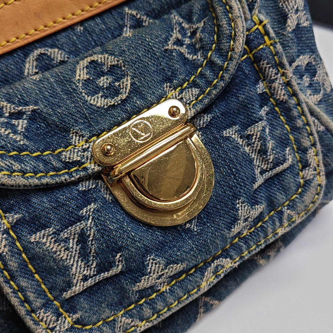 NEO SPEEDY Monogram Denim Blue