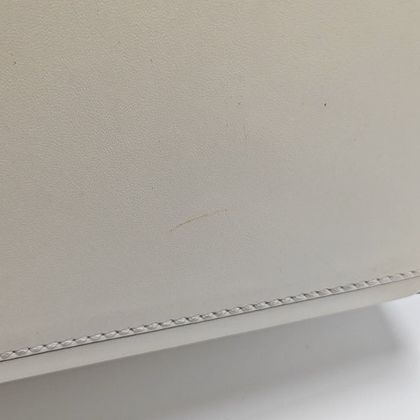 Sunshine Medium Calfskin White