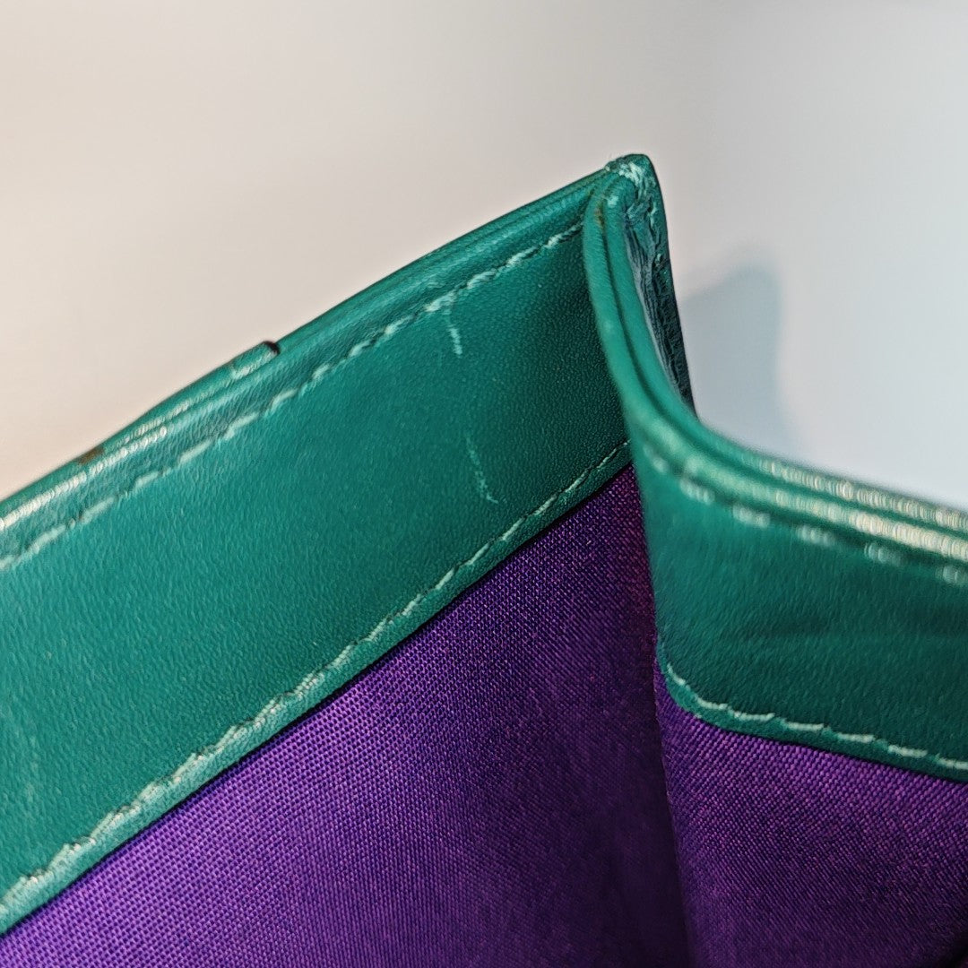 SERPENTI FOREVER Calfskin Green