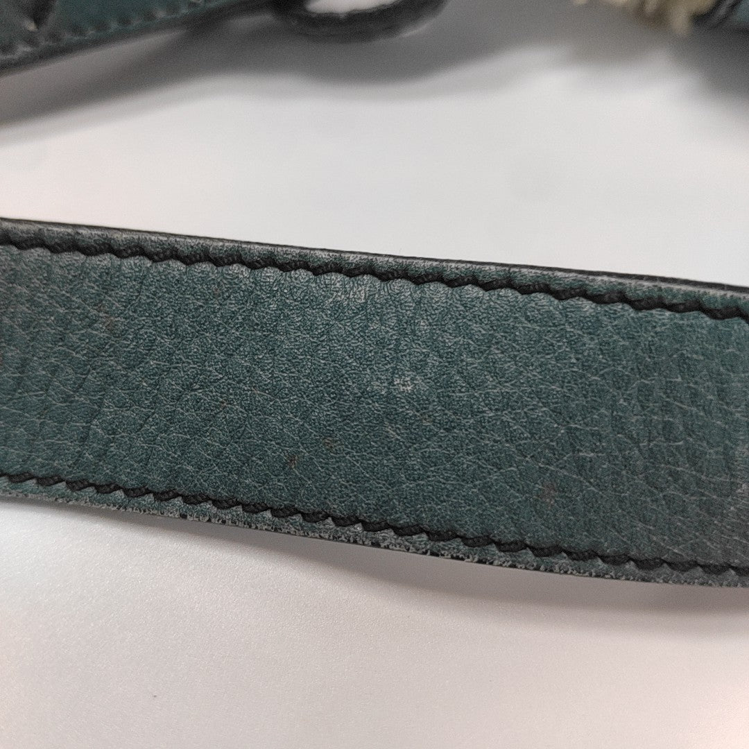 Special Material Top Handle Bag Blue