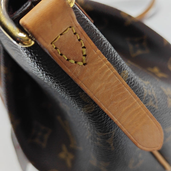 TURENNE Monogram Coated Canvas Brown
