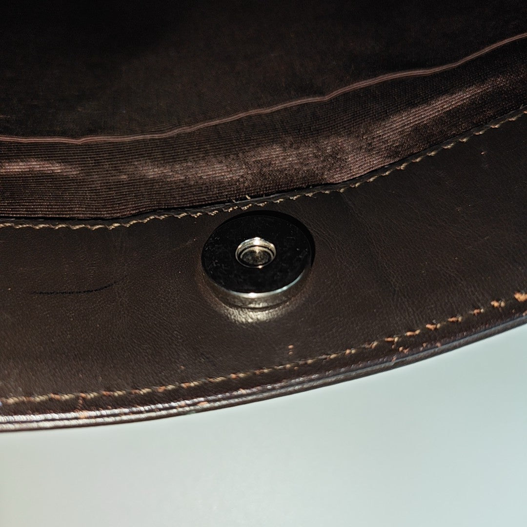 Fabric Tote Bag Brown
