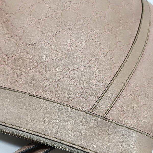 Monogram Calfskin Tote Bag Pink
