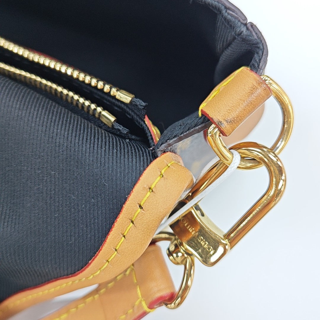 DIANE Monogram Coated Canvas Brown