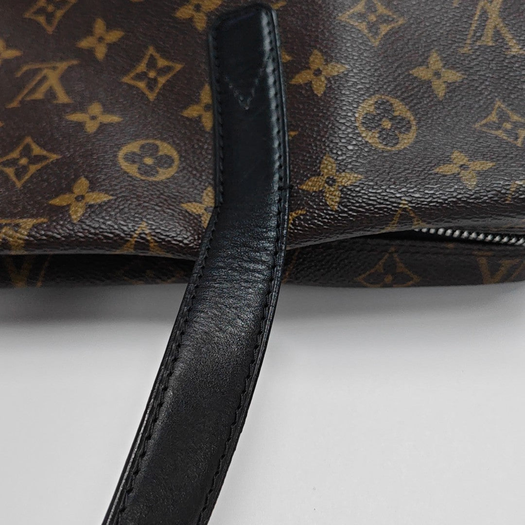 KITAN Monogram Coated Canvas Brown