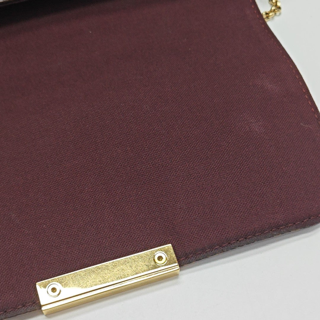 FAVORITE PM Monogram Coated Canvas Brown