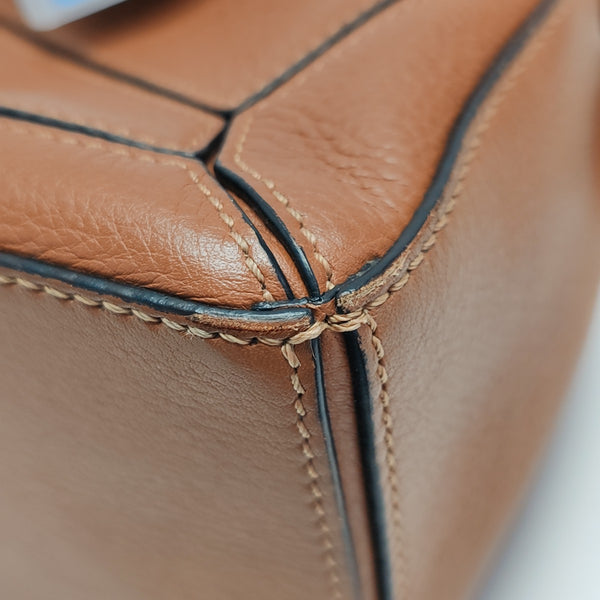 Puzzle Mini Calfskin Brown