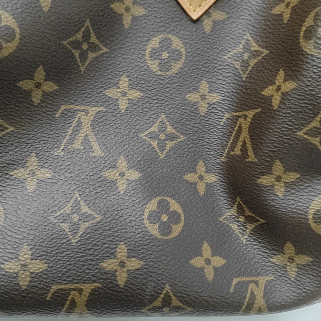 SPEEDY 25 Monogram Coated Canvas Brown