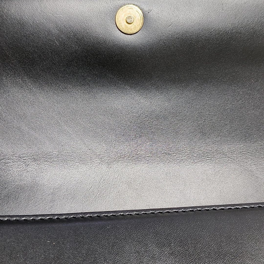 Calfskin Top Handle Bag Black