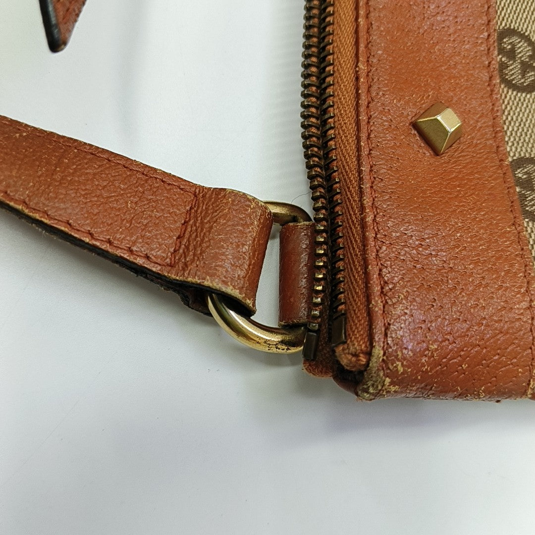Miss GG Monogram Fabric Brown