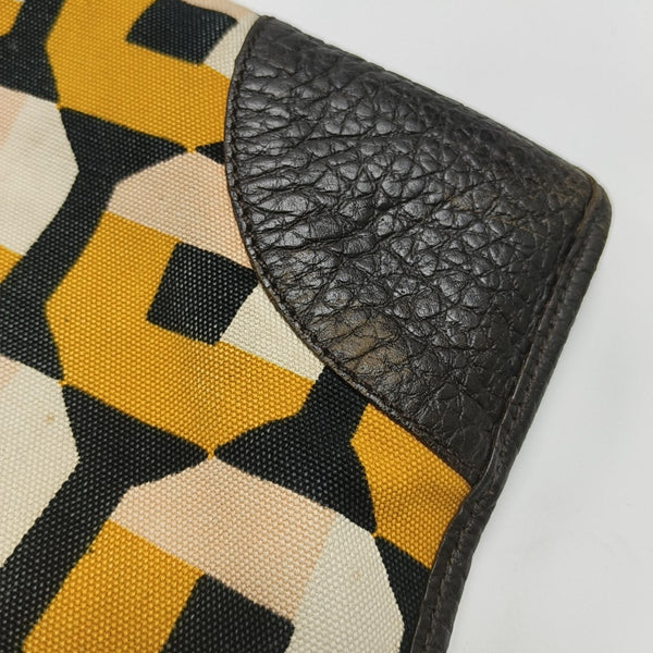 Canvas Top Handle Bag Multicolor