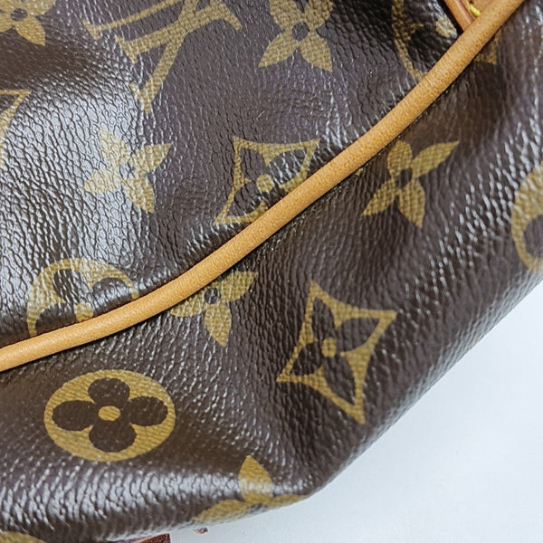 RETIRO NM Monogram Coated Canvas Brown