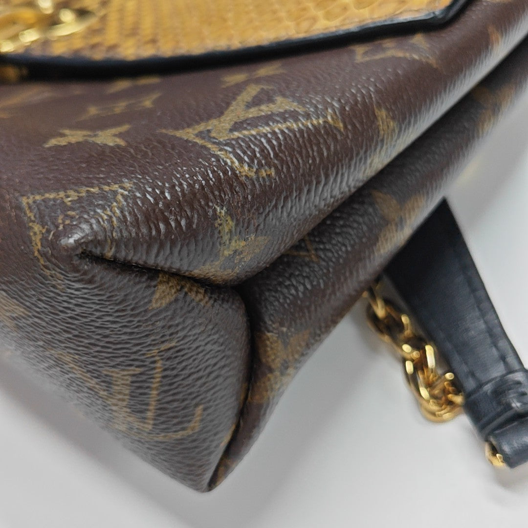 SAINT PLACIDE Monogram Coated Canvas Brown