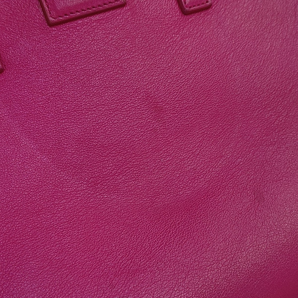 MONOGRAM CABAS Calfskin Red