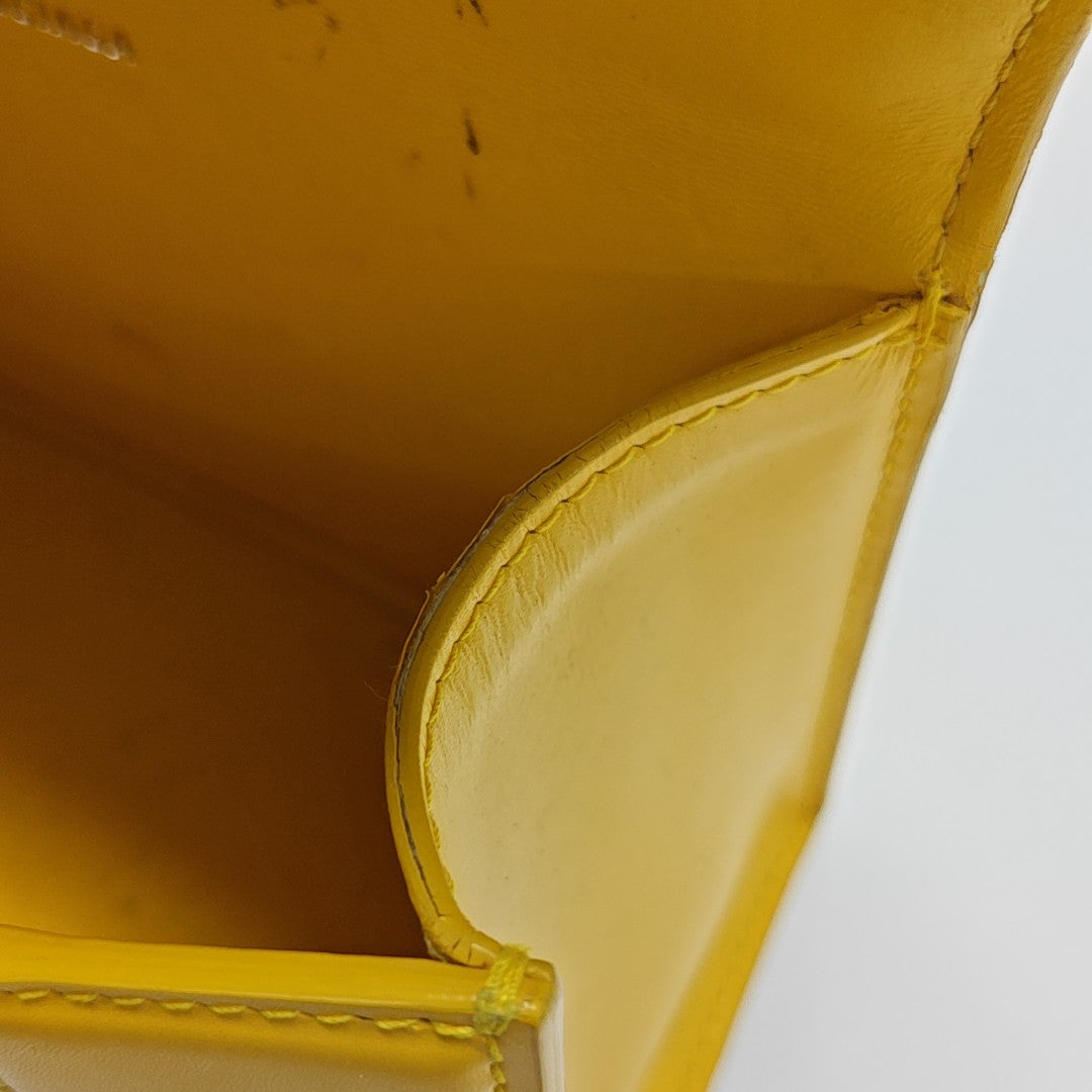 Hourglass XS Calfskin Yellow