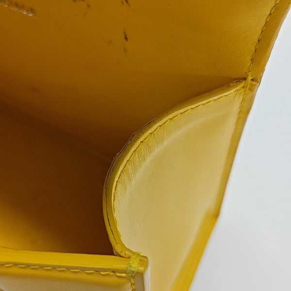 Hourglass XS Calfskin Yellow