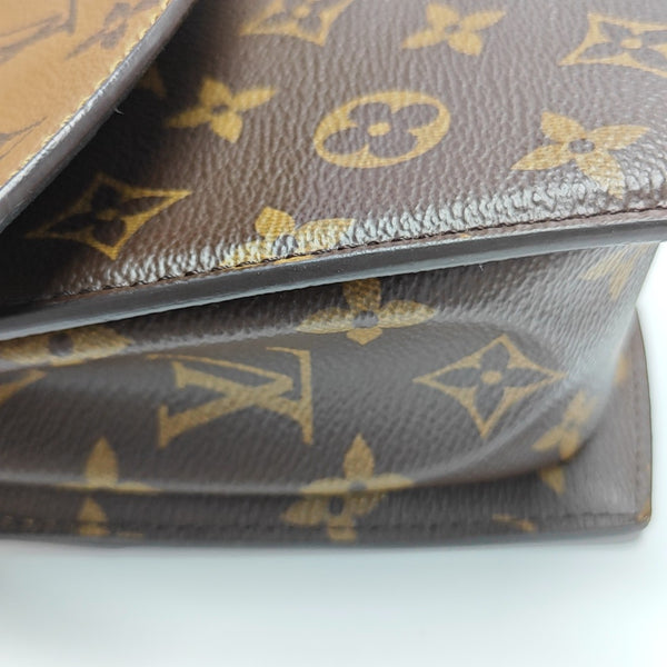 EDEN Monogram Coated Canvas Brown