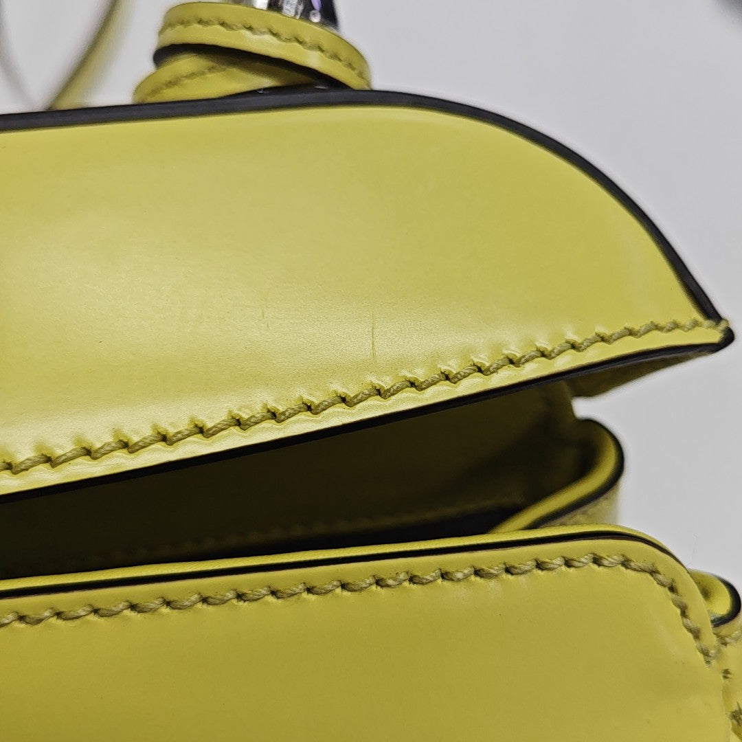 Lady Lock Calfskin Yellow