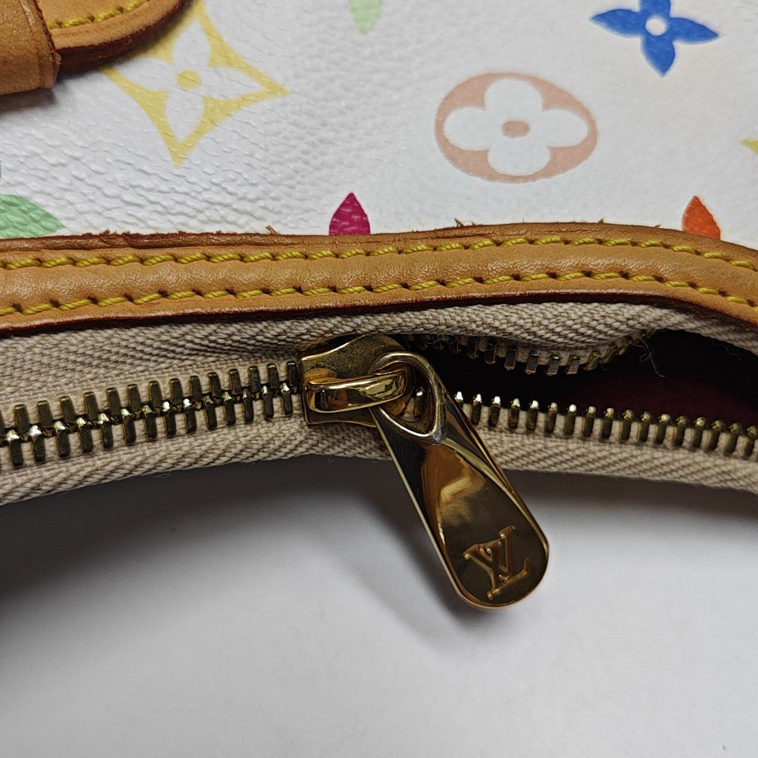 LV × TM GRETA Monogram Coated Canvas White