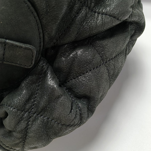 IRIDESCENT Quilted Calfskin Gray