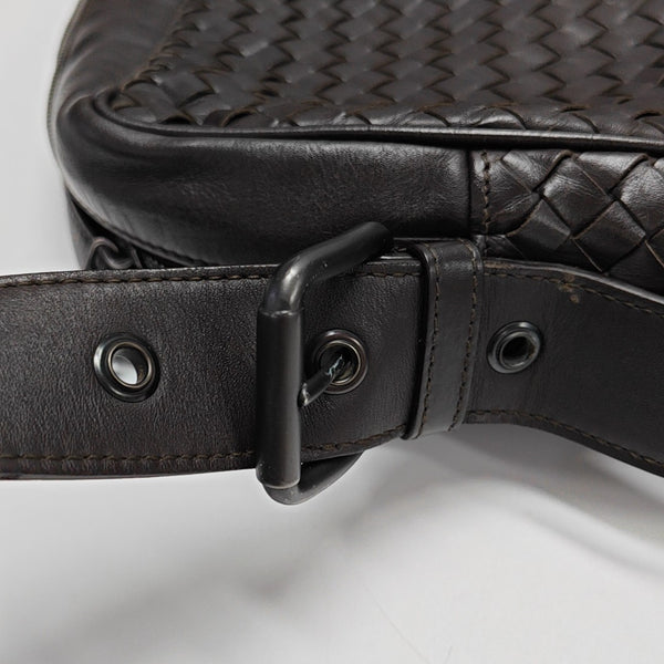 Calfskin Shoulder Bag Brown