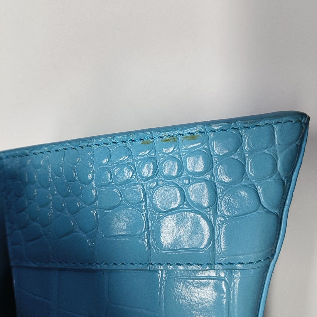 Hourglass XS Calfskin Blue