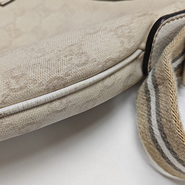 Monogram Coated Canvas Beige
