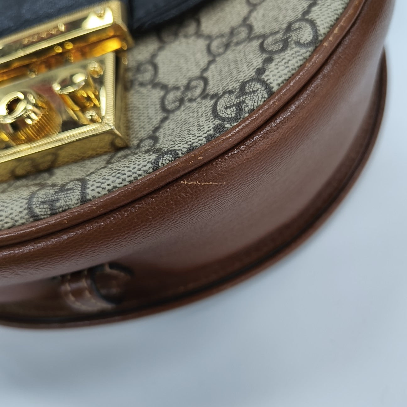 Padlock Small Monogram Coated Canvas Multicolor