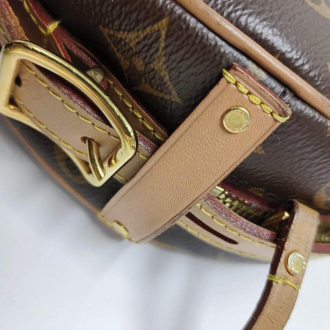 BOITE CHAPEAU MM Monogram Coated Canvas Brown