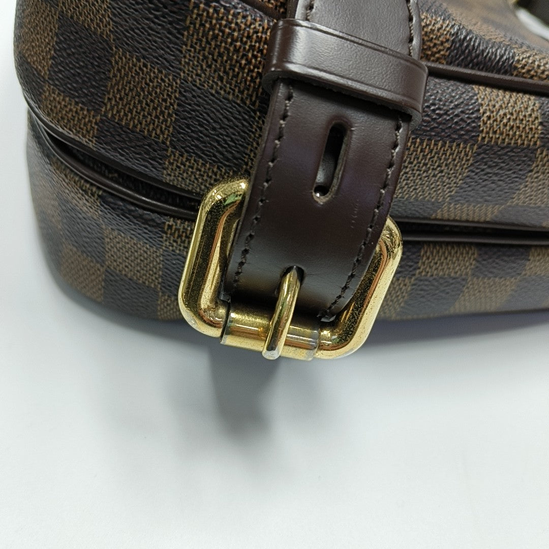 HIGHBURY Damier Ebene Coated Canvas Brown