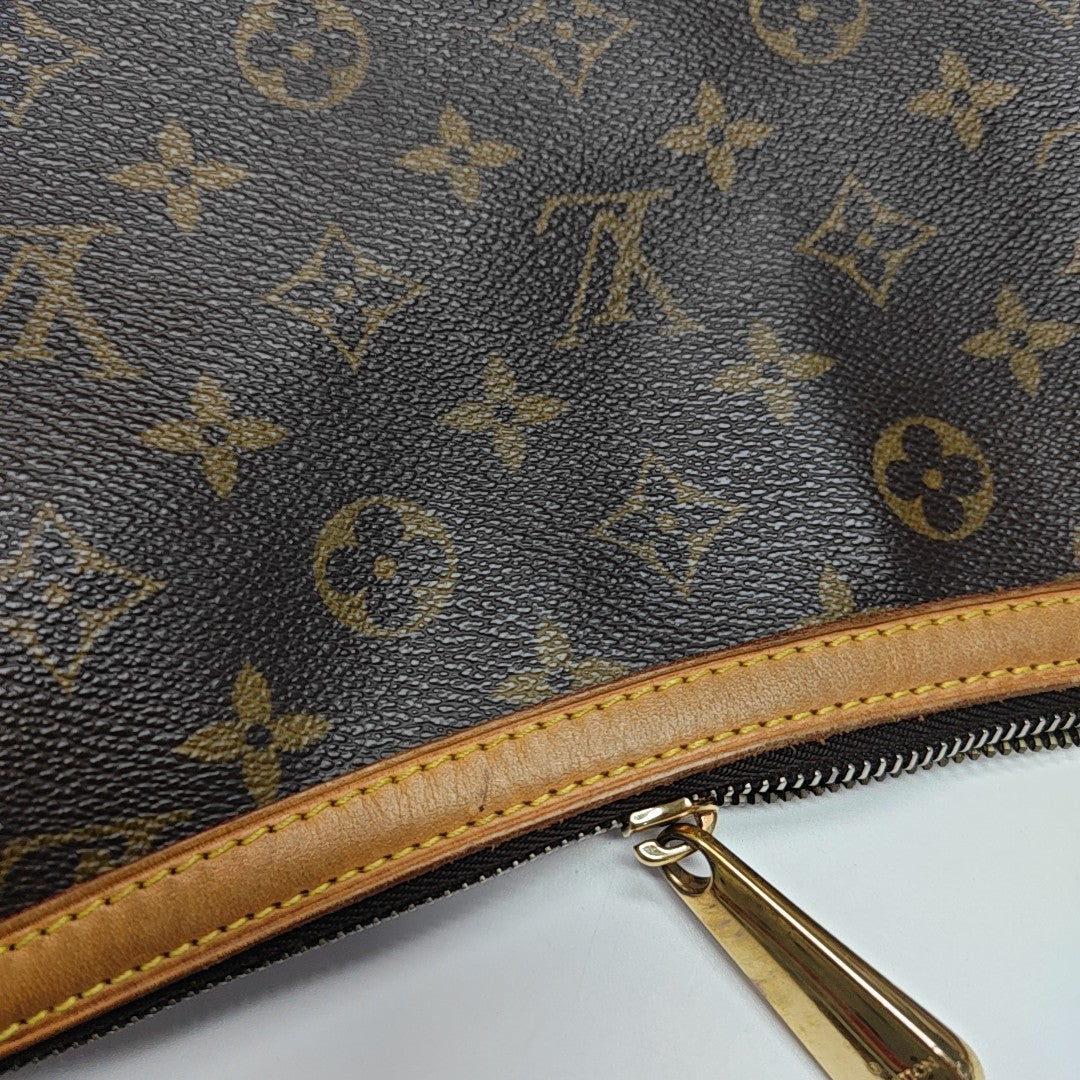 TULUM GM Monogram Coated Canvas Brown