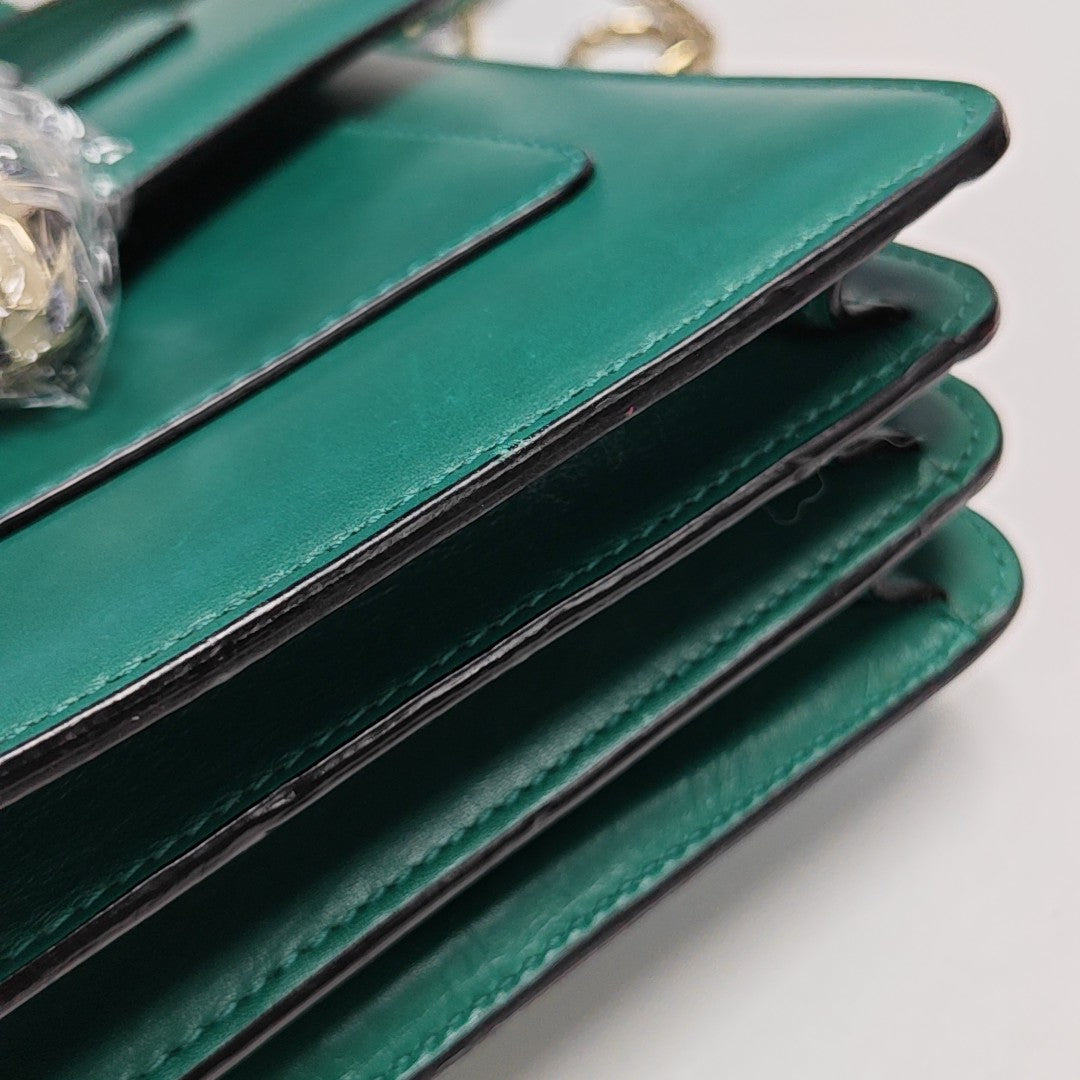 SERPENTI FOREVER Calfskin Green