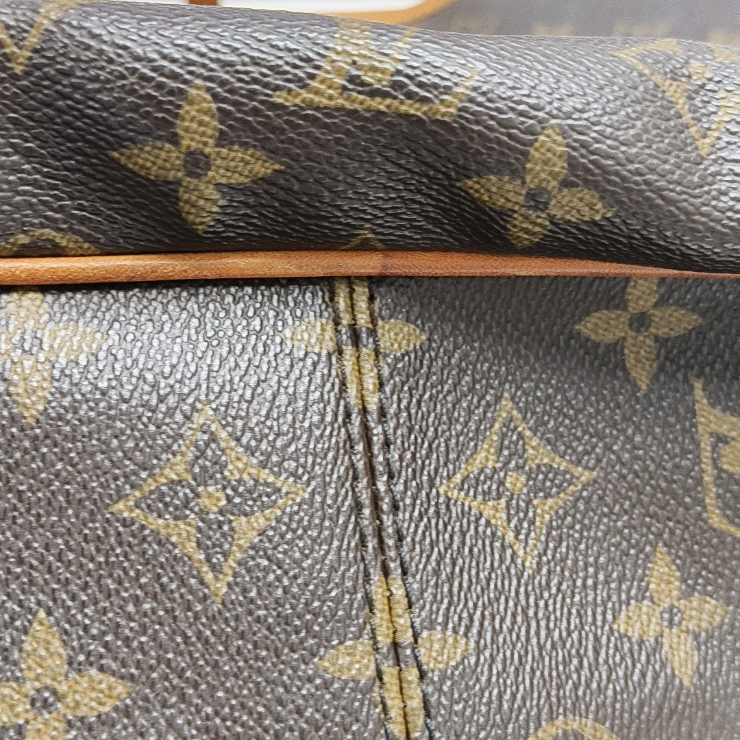 DELIGHTFUL Monogram Coated Canvas Brown