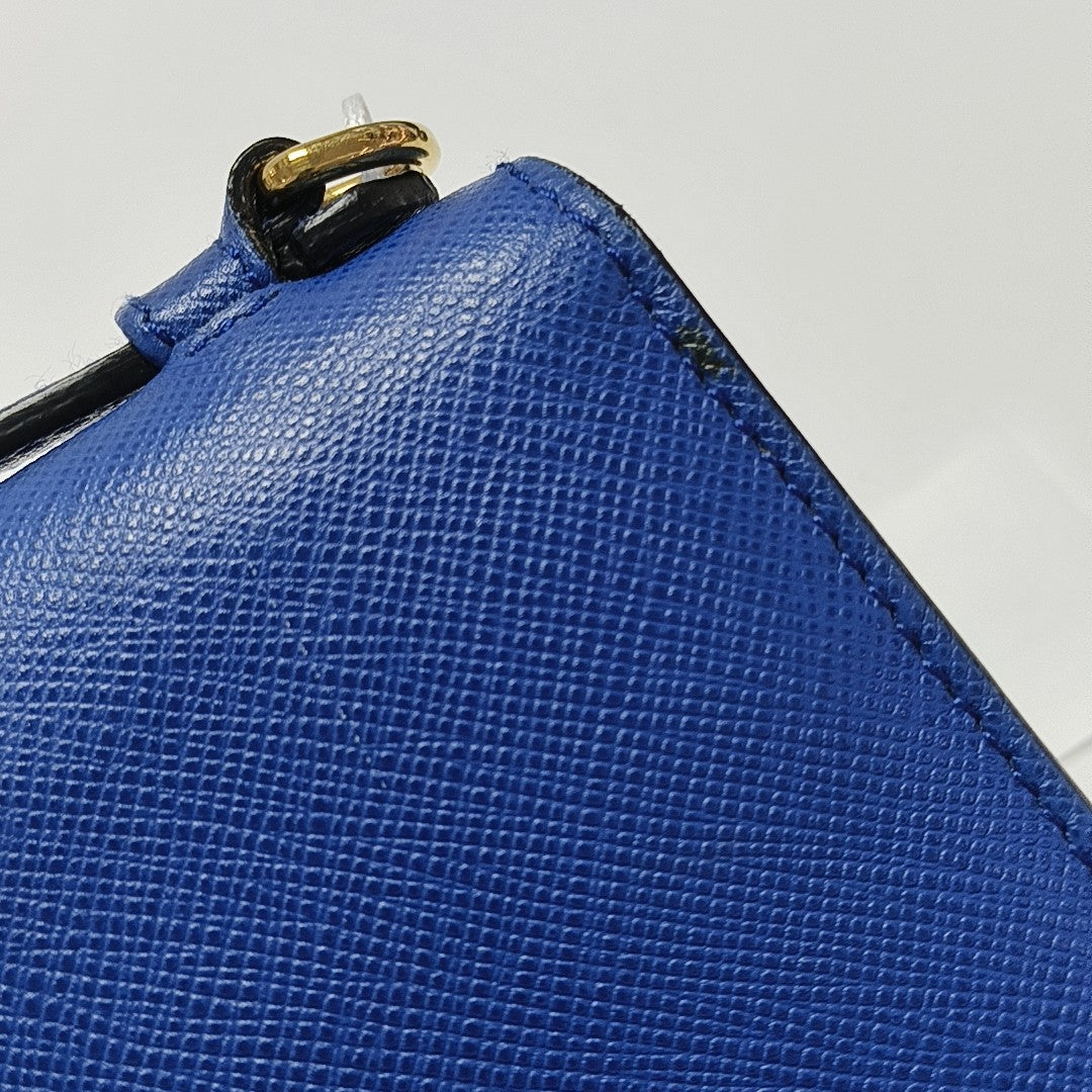 Sound Bag Calfskin Blue