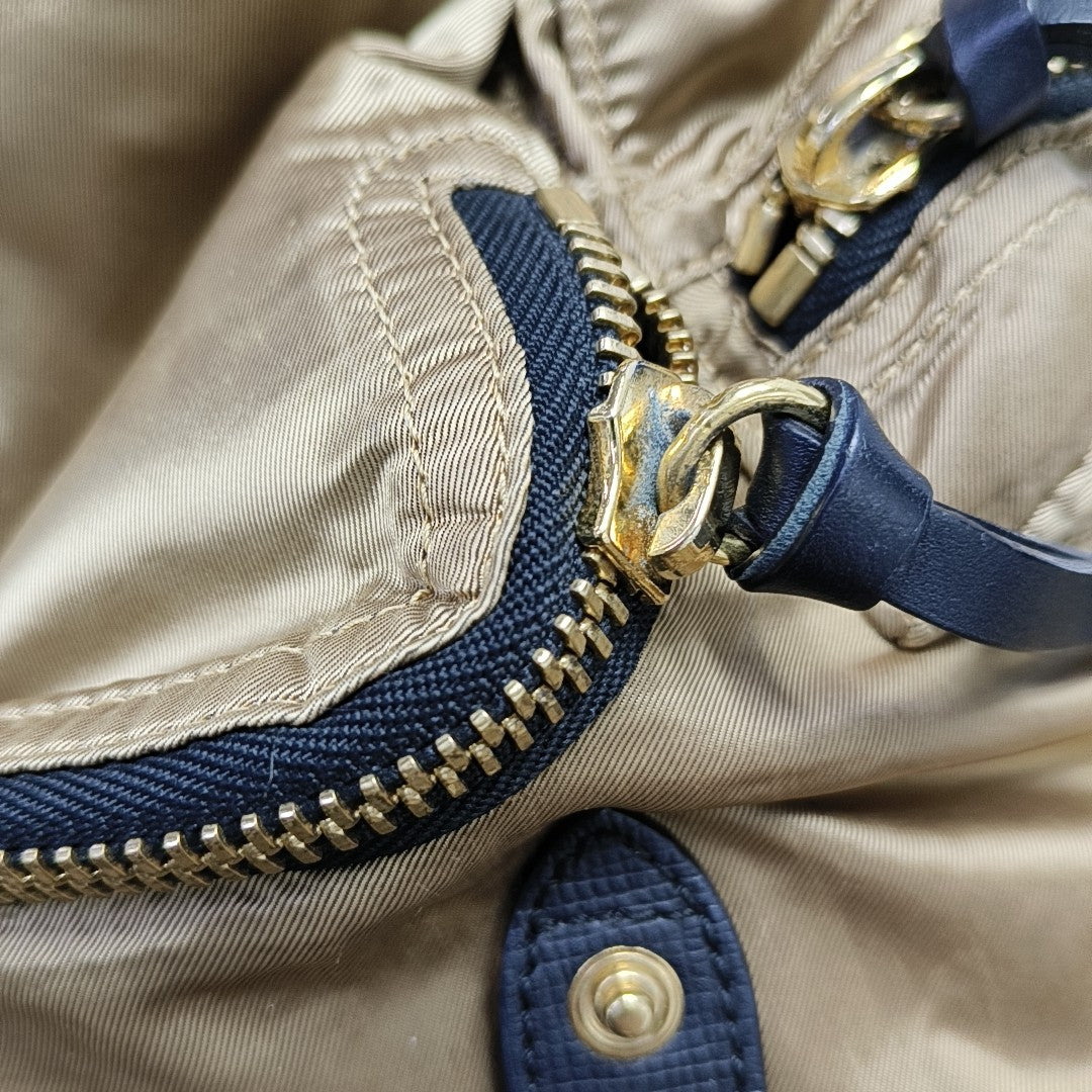 The Rucksack Medium Nylon Gold