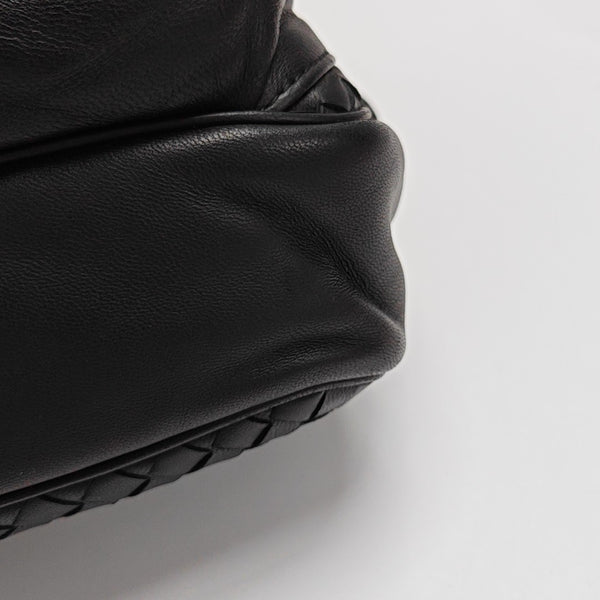 Lambskin Shoulder Bag Black