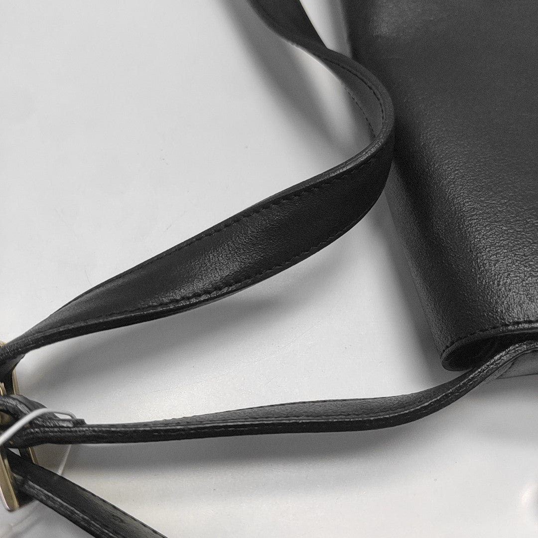 Nylon Shoulder Bag Black