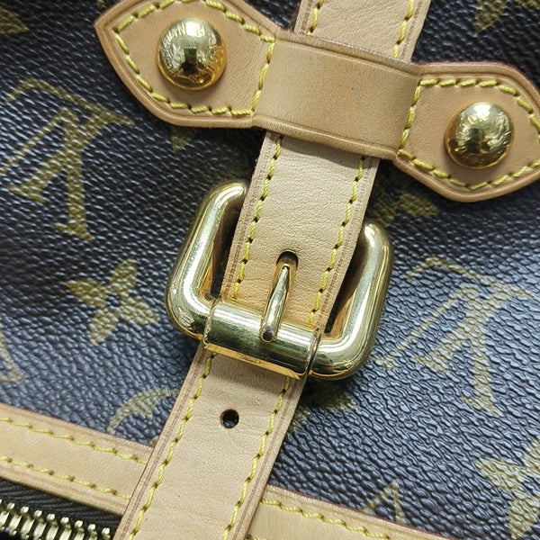 PALERMO GM Monogram Coated Canvas Brown