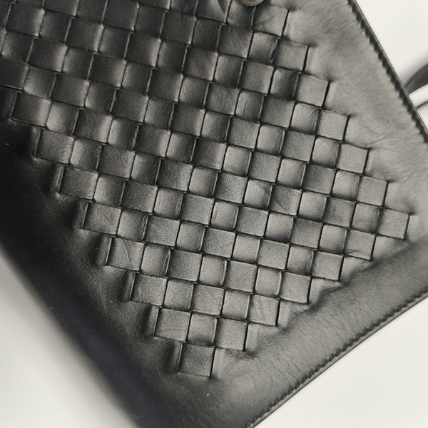 Lambskin Clutch Black
